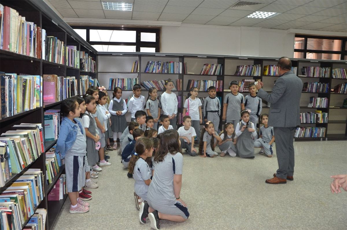 ZAKHO IS GR.2 STUDENTS ENJOY A TRIP TO ZAKHO PUBLIC LIBRARY